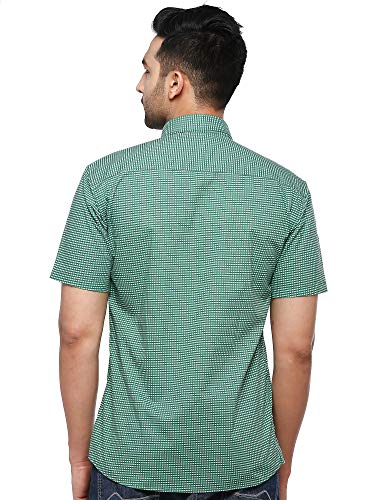 Twist99 Men's Cotton Regular Fit Shirts for Men Casual Half Sleeves Shirt for Teens|Checked Stylish Shirts for Mens Fashion Dress Ideal for Formal Work, Business - Image 3