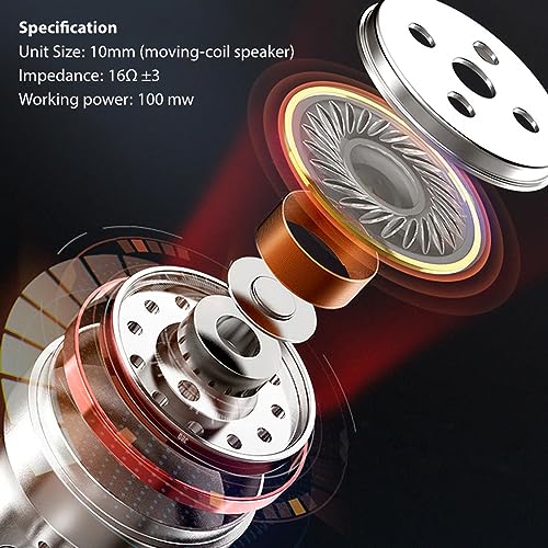 TP TROOPS Stereo Headset Boom BASS Wired Earphones with Extra Bass Driver and HD Sound with mic Pure Bass Sound - Image 5