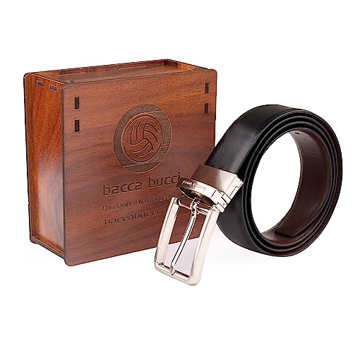 Bacca Bucci Men's Leather Belt - Image 6