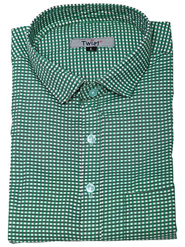 Twist99 Men's Cotton Regular Fit Shirts for Men Casual Half Sleeves Shirt for Teens|Checked Stylish Shirts for Mens Fashion Dress Ideal for Formal Work, Business - Image 6