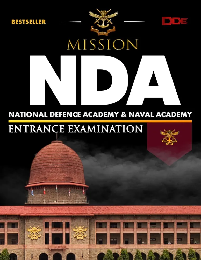 Defence Direct Education Mission NDA Book : Serve At Young Age (National Defence Academy) | In-depth NCERT Study Notes | Level wise Mathematics