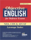 Lavanya Yadav Disha Objective English for Defence Exams - NDA, CDS & AFCAT | For 2026 Exams