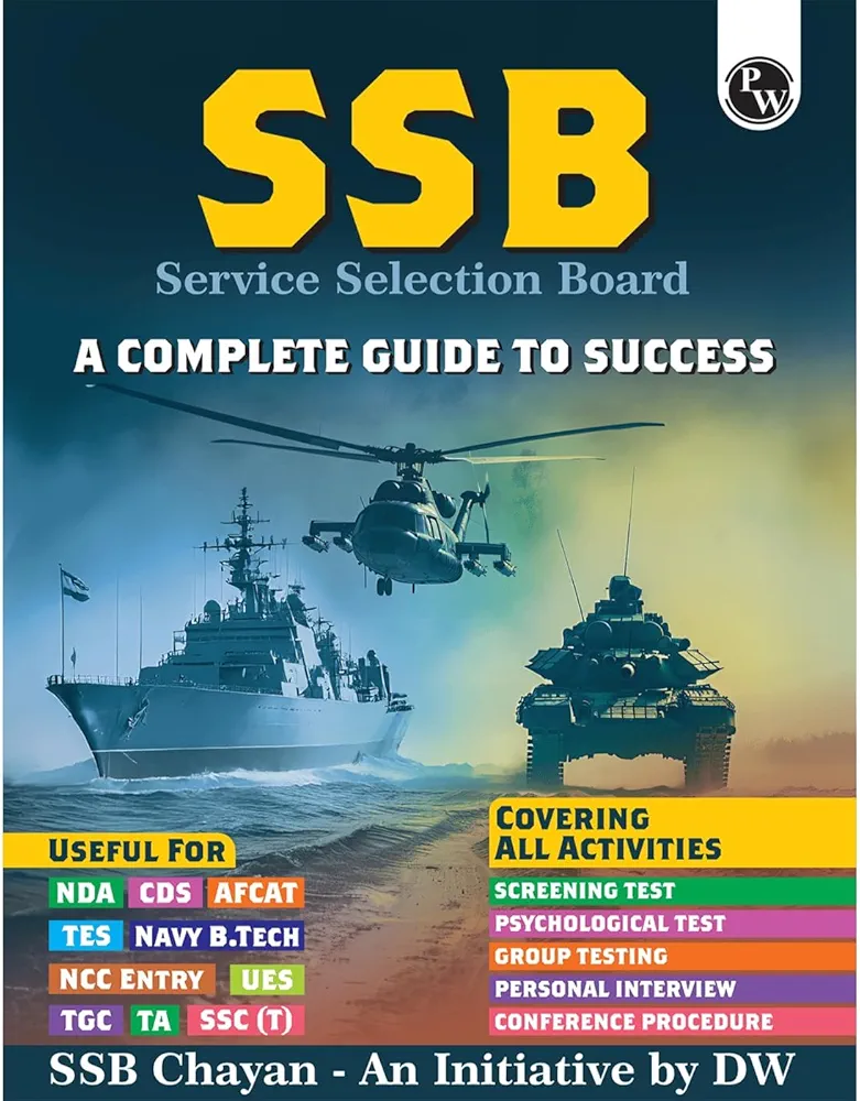 PW SSB Interview Book 2025 - A Complete Guide For Defence Exams NDA, CDS, AFCAT