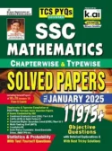 Kiran SSC Maths Chapterwise  Solved Papers Till JanuaryFor   CGL,CPO,CHSL,MTS,Delhi Police & Constable GD