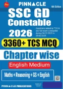 Pinnacle Publications SSC GD Constable book 2026 | 3360+ Chapter-wise MCQs with Solved Papers
