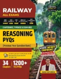 Examcart Railway Reasoning PYQs Book 2026 By Akash Chaturvedi | Type & Exam-wise 34 Chapters & 1200+ Previous Year Question