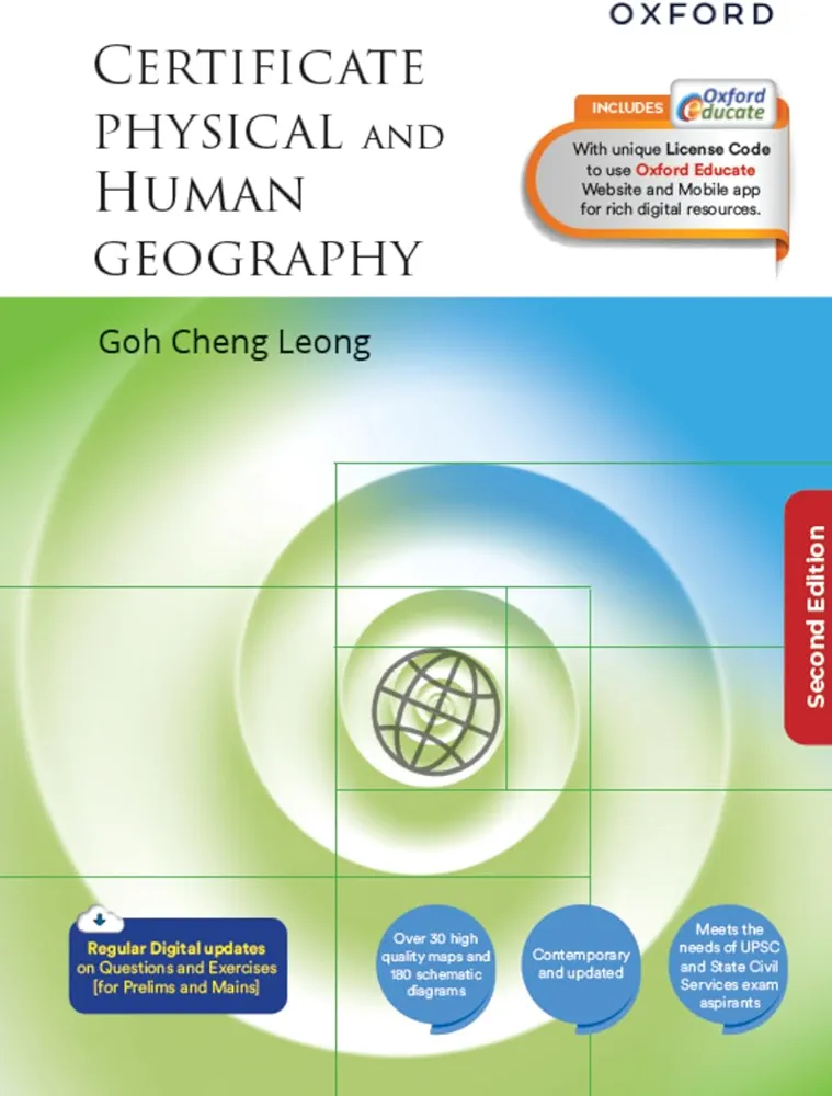 Physical and Human Geography Book by Goh Cheng Leong Oxford University Press (2nd Edition 2023)