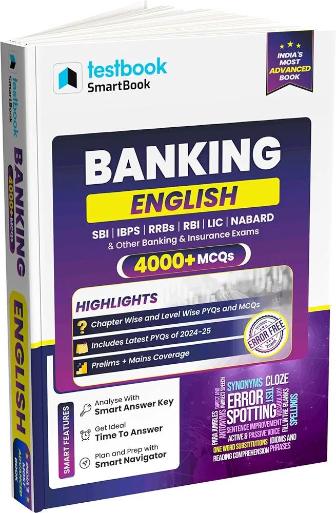 Banking Smartbook for IBPS SBI RBI Exams by Testbook | Conceptual & Practice Guide
