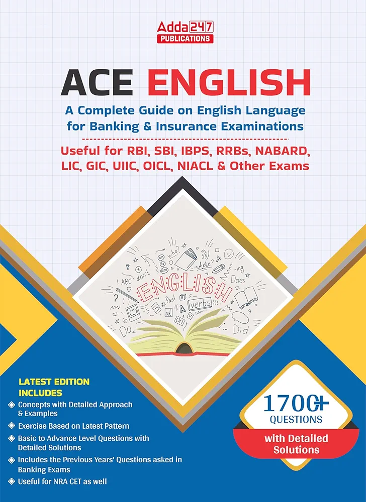 English Language for Banking & Insurance Exams | English Practice Book